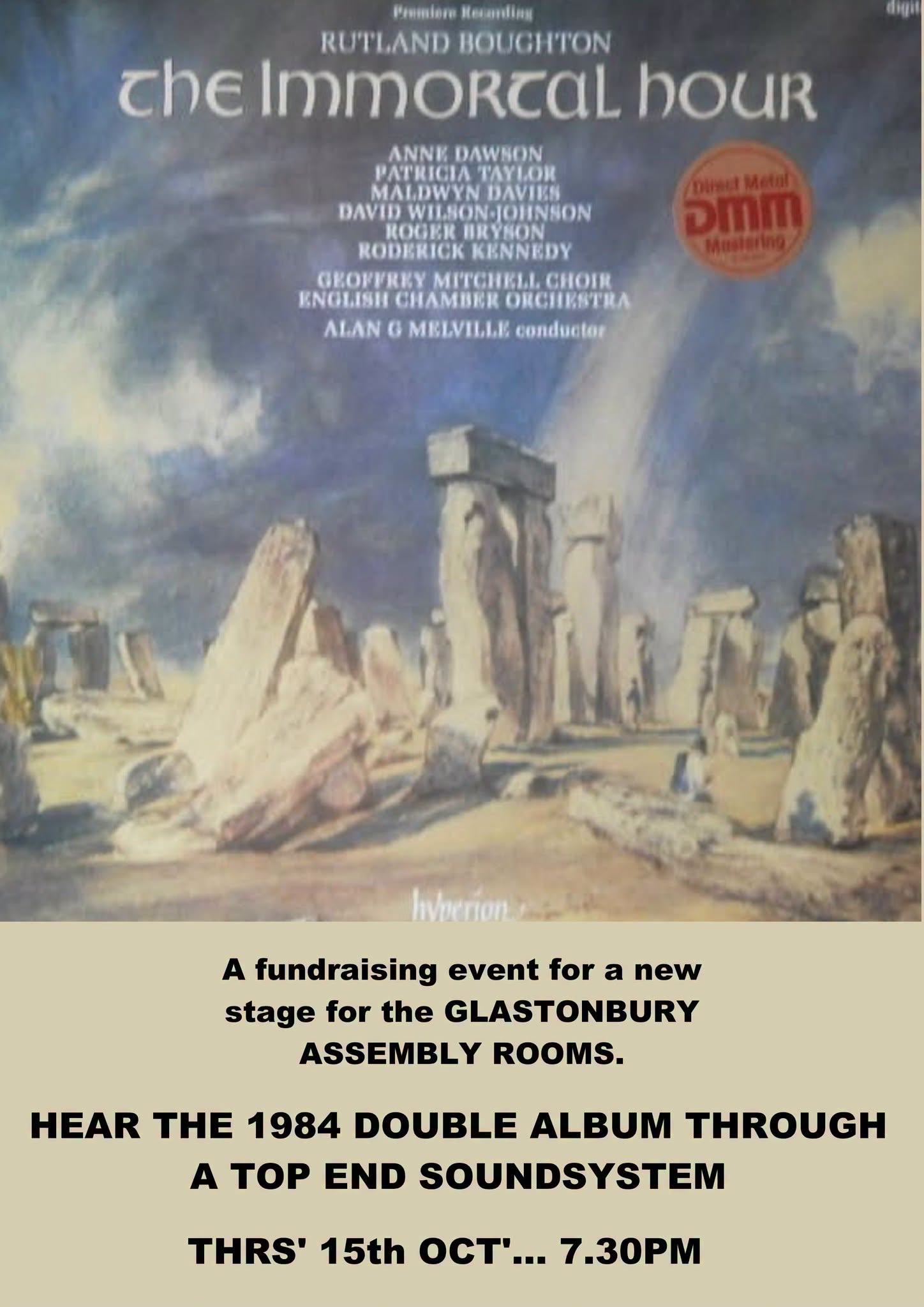 The Immortal Hour – Fundraising Event